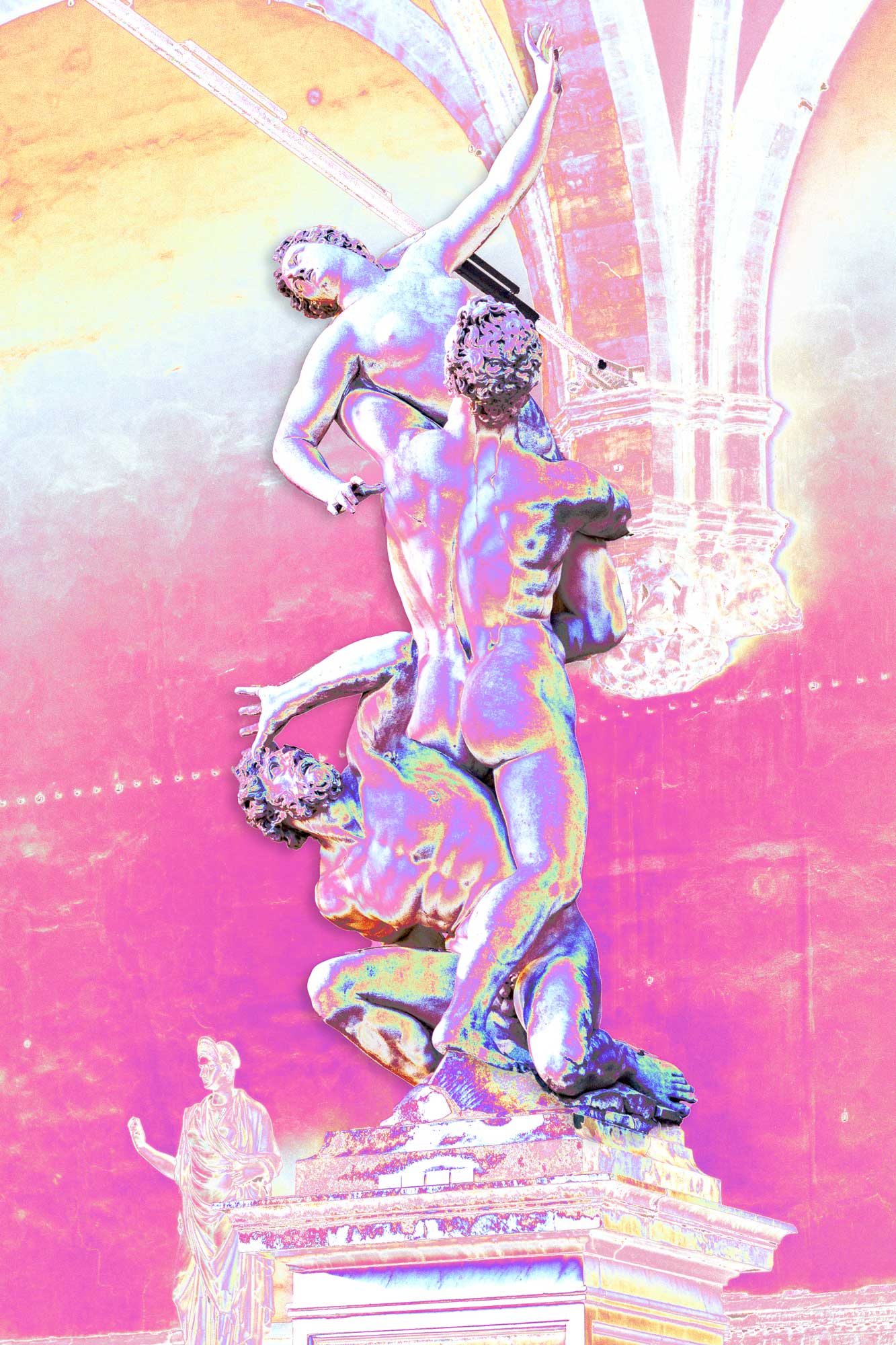 Stampa digitale su tela ABC#81-34 “Il Gigante”