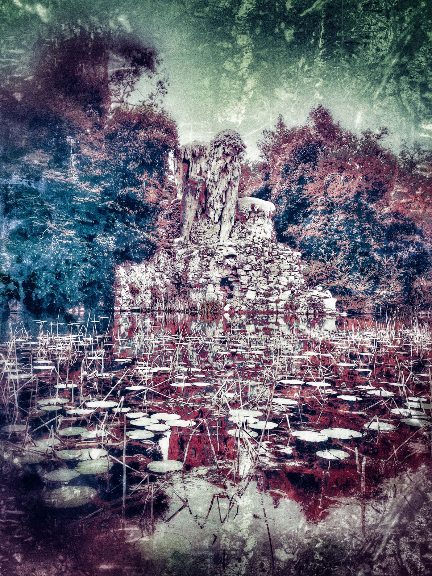 Digital printing on canvas ABC#81-34 “The Giant”