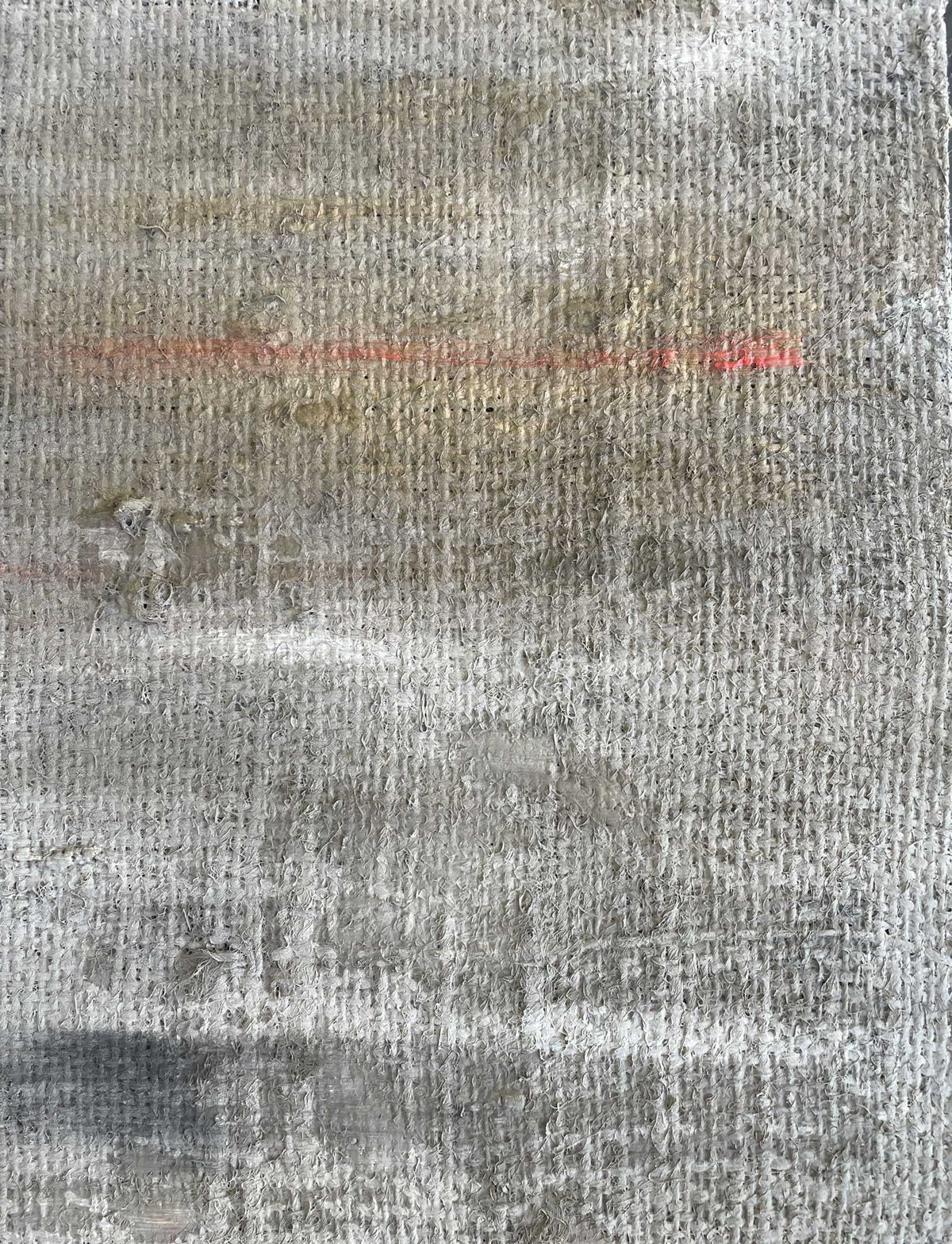 Dettaglio del dittico "Rose e Cemento I" di Mattia Paoli, texture materica