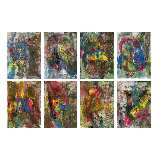 AB#356 Abstract collection (8 artworks)