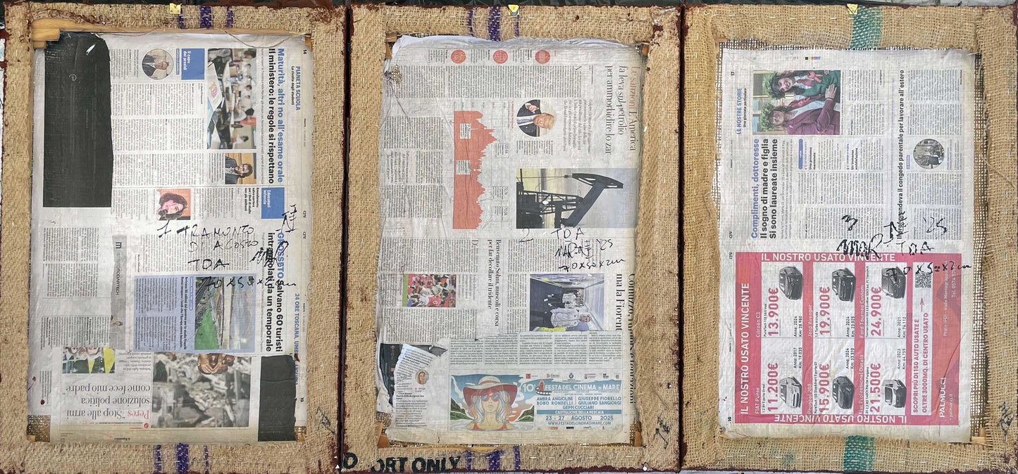 Dipinto su tela AB#191 “Orizzonte”