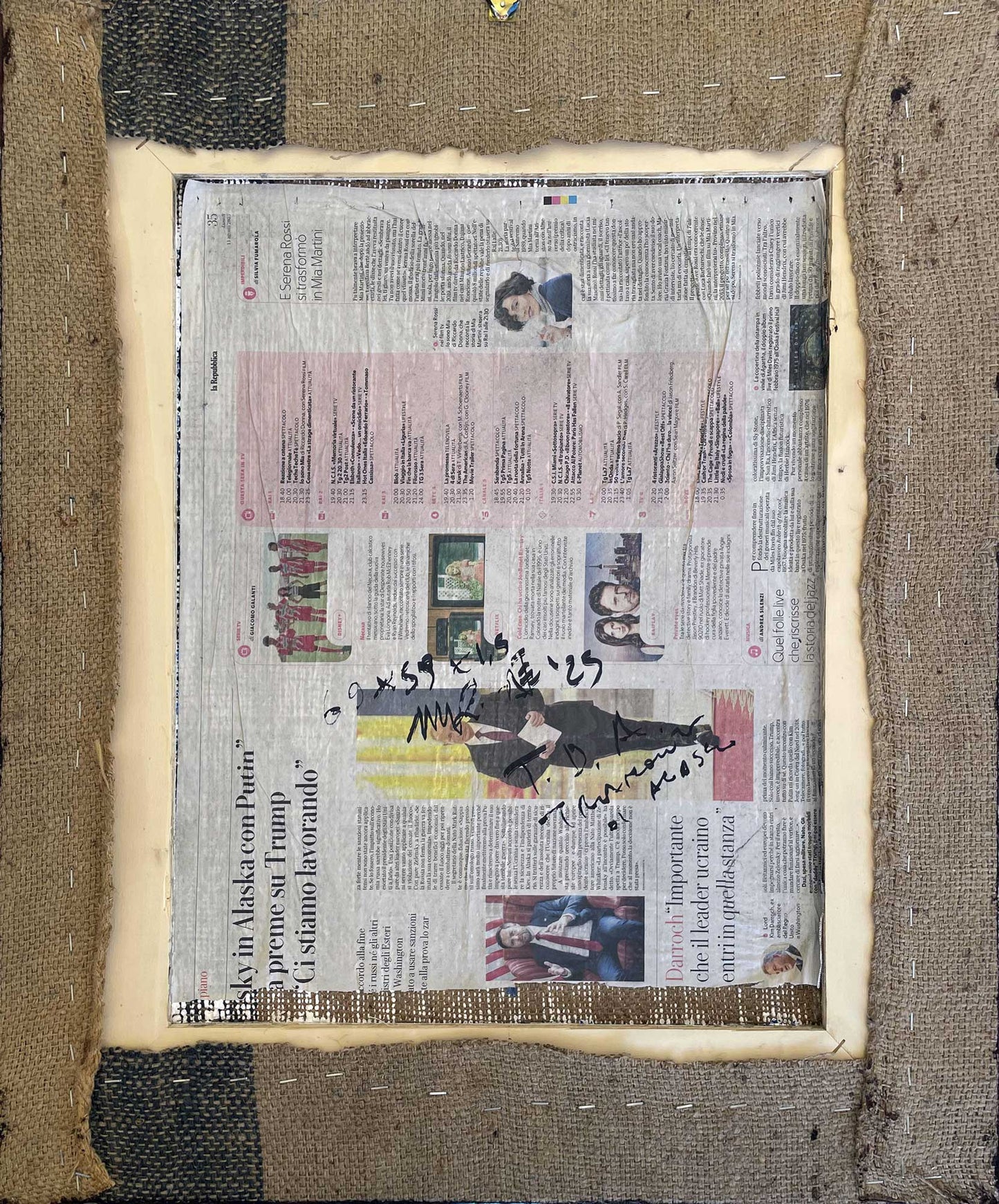 Dipinto su tela AB#191 “Orizzonte”