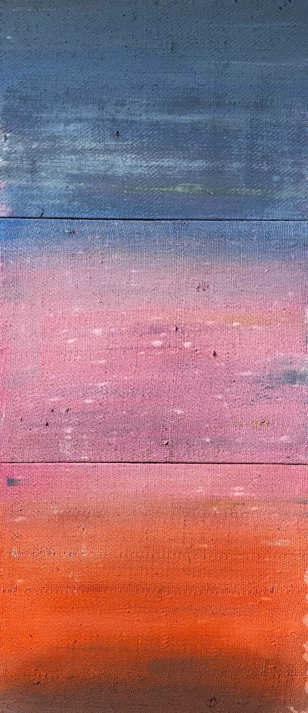 Dettaglio del Trittico Tramonto di Mattia Paoli, NOJ Culture Gallery