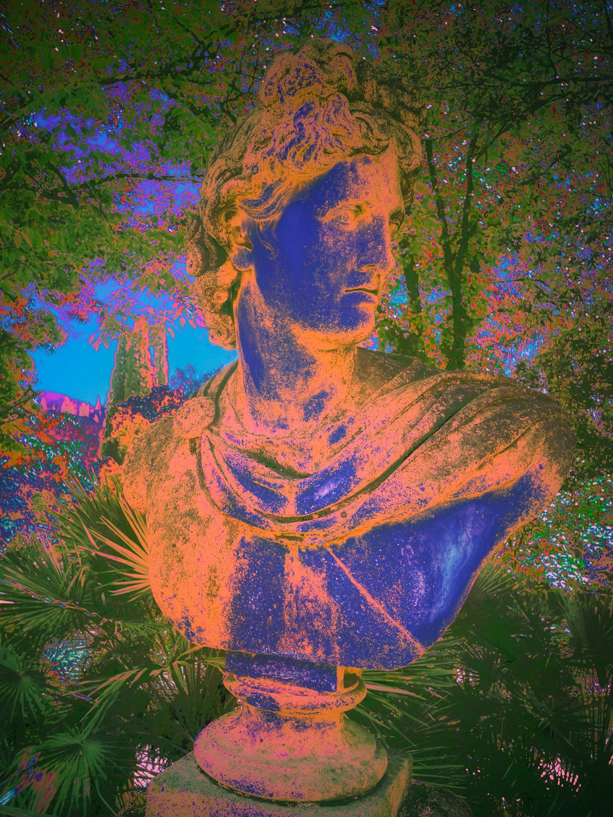 Dettaglio dell'opera fotografica "Roman Sculpture I" di Mattia Paoli, NOJ Culture Gallery